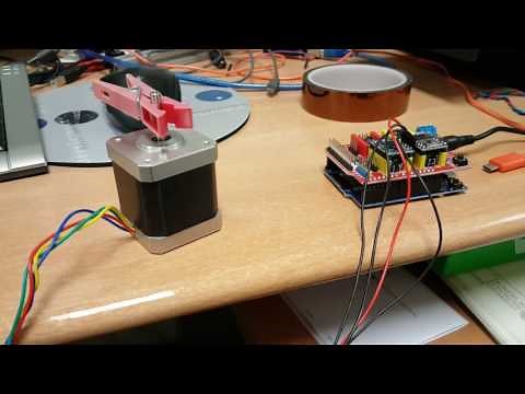 ESP12 with CNC shield controlled via wifi using UDP