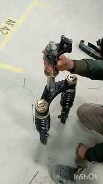 e loader front fork#erickshaw #front fork# shocker