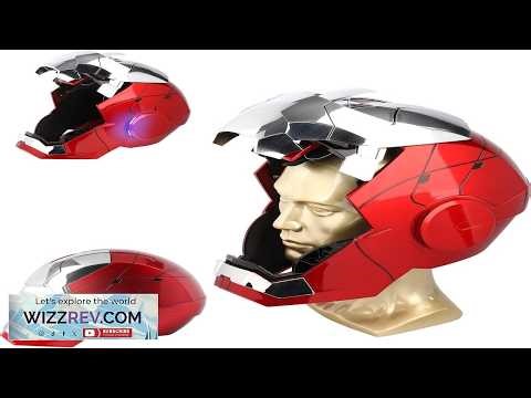 Iron Man MK 5 Wearable Electronic Helmet: Voice & Remote Controlled LED Eyes