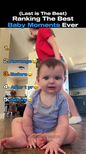 Ranking the Best Baby Moments Ever! 🍼🏆 #shorts #babyfunny #viralmoments #family