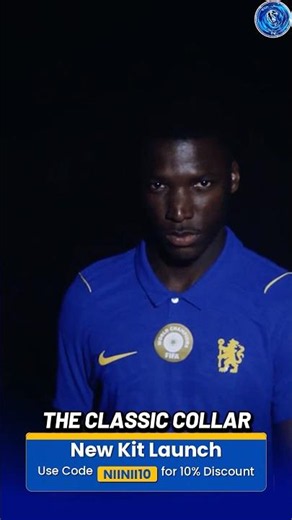 Chelsea's NEW 26/27 Home Kit Is HERE 🦁💙 — Save 10% With Code NIINII10 #chelsea #chelseafc #epl