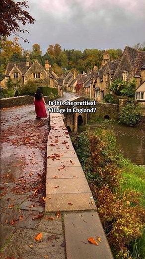 Is CASTLE COMBE the prettiest village in England? #castlecombe #villagelife #visitengland