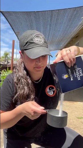 DIY Weed & Grass Spray - 3 ingredients! | 1 gal vinegar, 1 cup salt, 2-3 tbsp dishsoap