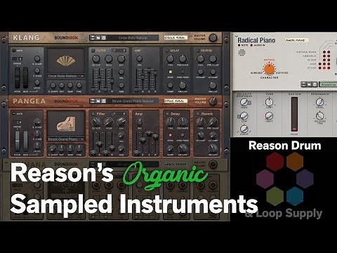 Reason's Organic Sampled Instruments