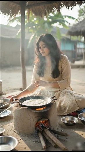 Traditional Choda Pitha Making on Clay Stove | Authentic Village Cooking