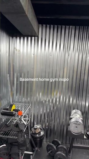 Basement Gym Inspo 🤍 | Realistic Home Gym Setup (SAHM Edition)