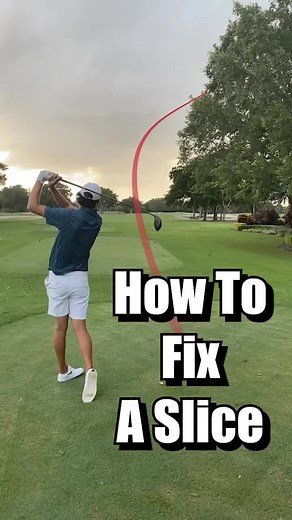 Fix a slice? #golf #golfswing #instruction #fyp #foryoupage #tiktok