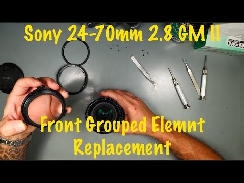 Sony 24-70mm f/2.8 GM II Front Element Replacement – 40K Subscriber Thank You!