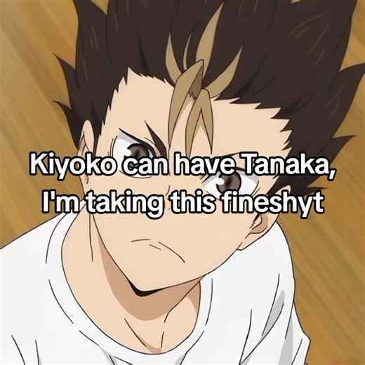 Taking Nishinoya from Kiyoko in Haikyuu