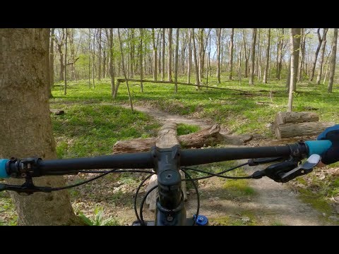 Mountain Biking at Kickapoo State Recreation Area, Danville, IL | Part 1 | Trail 10 + Trail 5