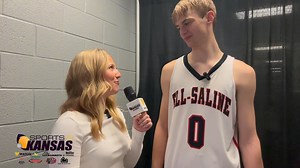 The Ell-Saline Cardinals are headed to the semifinals after a nail biter 82-78 win over the Rossville Bulldogs. This is the Cardinals first time in the tournament in 13 years. They will take on Sterling on Friday in the Final 4. #sportsinkansas | Sports in Kansas