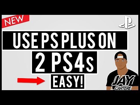 How To Use PS Plus On 2 PS4s - How To Share PS4 Games On 2 Consoles - Use PS Plus On 2 Consoles