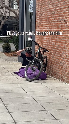 Cheehoo TV on Instagram: "Bought a mountain bike off impulse one night. This is me now 😭🥀 #mtb #fyp #bike"