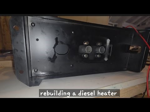 I rebuilt a diesel heater in attempt to get rid of a e-8 code