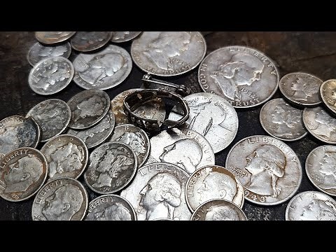 44 SILVERS Found Metal Detecting at ONE PERMISSION! INSANE!