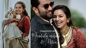Official Engagement Highlights of actress Mrudula Murali & Nitin Malini Vijay https://youtu.be/dQnFIep1a3w | Wedding bells photography
