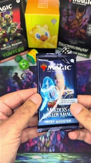 Magic the Gathering pack opening