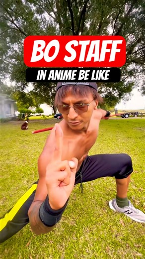 BO STAFFS in Anime are HIDDEN Game Changers! #martialarts #shorts