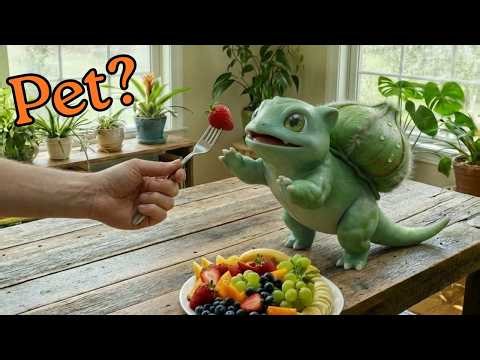 Training Bulbasaur in the Real World | Pokémon Simulation