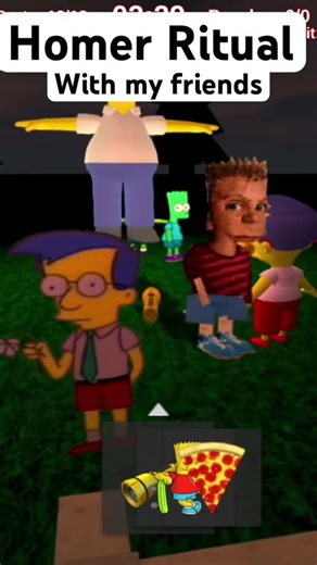RITUAL ( You vs Homer ) #roblox