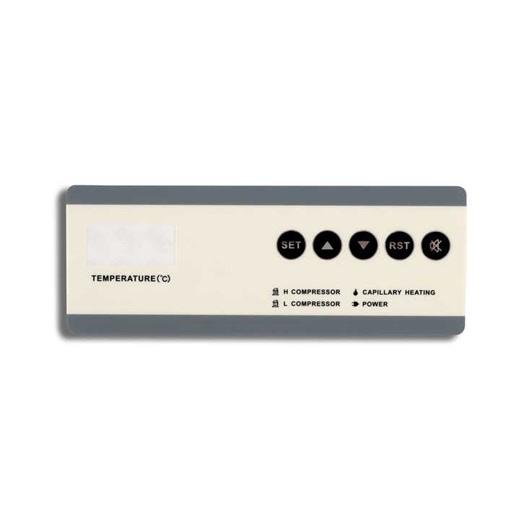 Customized Embossed Graphic Covering Film Keyboard for Dashboard