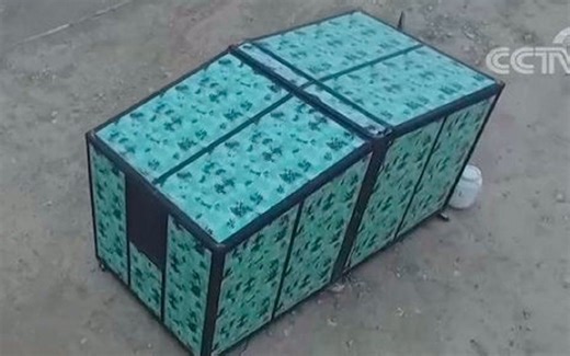 新型野战折叠营房亮相野外驻训点