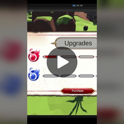 Unity Player Health and Mana Upgrade System