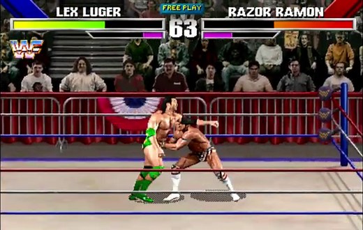WWF Wrestlemania : The Arcade Game (Lex Luger) Playtrough