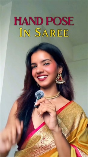 Hand Poses in Saree📸😍 Saree Photo Ideas #photoideas #saree #howtopose #ashortaday #explore