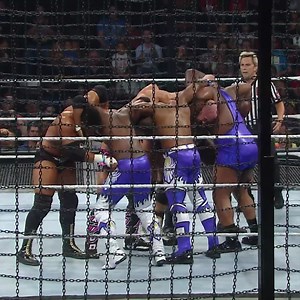 1M views · 8.8K reactions | No matter the circumstances, New Day rocks! Kofi Kingston, Big E & Xavier Woods proved that when they retained the WWE Tag Team Titles in the first-ever Tag Team Elimination Chamber! | WWE | Facebook