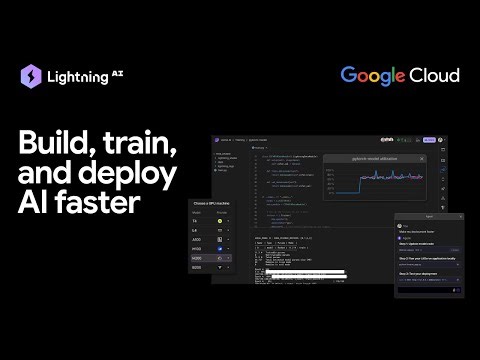 Build, Train & Deploy AI Faster with Lightning AI on Google Cloud