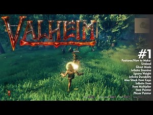 VALHEIM Gameplay + CHEAT ENGINE | Making Many Cheat Features [#1]