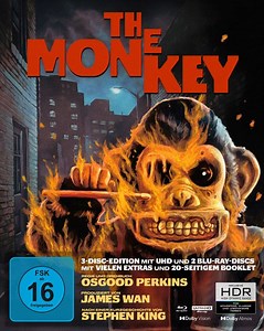 The Monkey (Ultra HD Blu-ray & Blu-ray im Mediabook) (1 Ultra HD Blu-ray und 2 Blu-ray Discs)