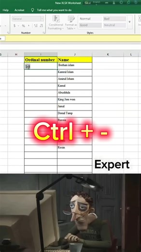 Beginner vs Expert in Excel 🔥 | Superscript Numbers at Once | Office Excel Pro
