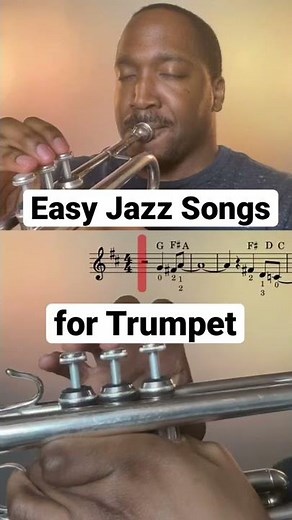 Easy Jazz Songs for Trumpet | part 1