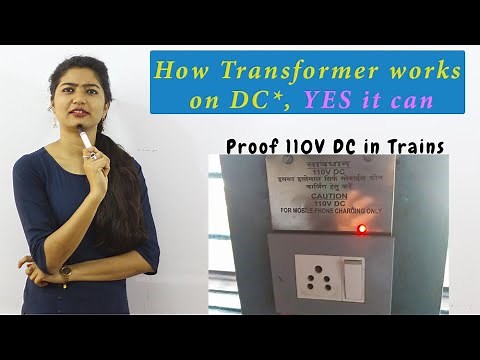 How transformer works on Uni-directional current