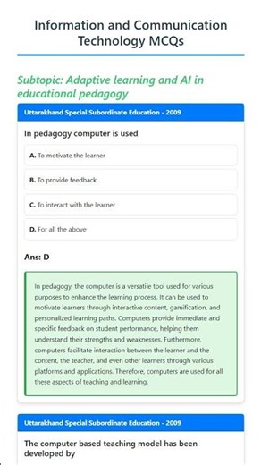 Adaptive learning and AI in educational pedagogy