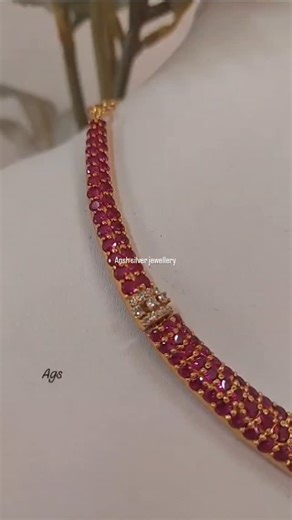 Ansh Silver Jewellery | Exclusive ruby stone necklace Dm for price What's app 9908578468 | Instagram