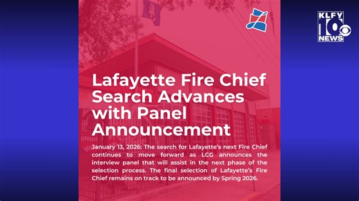 Lafayette fire chief search moves forward with interview panel