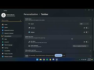 How to add "Touch Keyboard" to your system tray icons on Windows 11