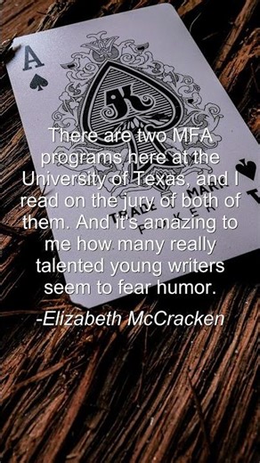 Motivational Quote: There are two MFA programs here at the University