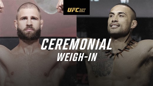 UFC 327 weigh-in results and video – Prochazka vs. Ulberg