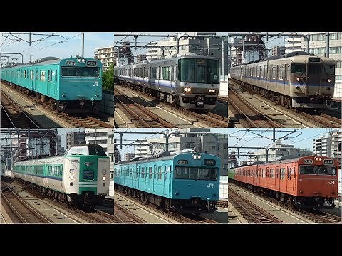 【記録映像】103系・113系・381系がいたあの頃の阪和線 8.24.2011