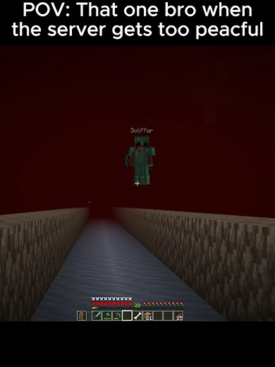 Minecraft skit: Always trying to cause something