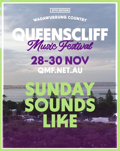 ☀️Sunday’s calling! A small taste of the magic you'll experience on Sunday at QMF. Big tunes, good vibes, and beautiful festival energy — hit the link in our bio for tickets and more! 💥 | Queenscliff Music Festival