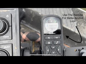 Garmin Force Trolling Motor: Use The Remote To Help Your Anchor Lock Issues??? You Be The Judge