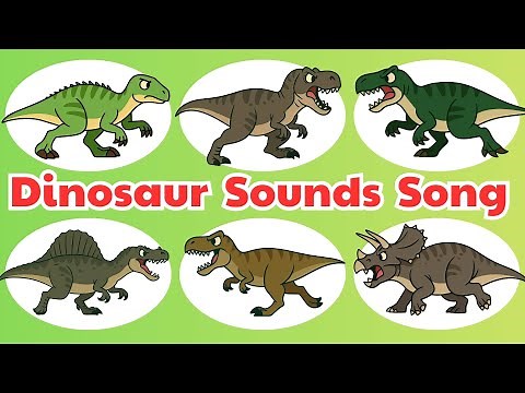 🦖 Dinosaur Sounds Song for Kids | Learn 30 Dinosaurs with Fun ROARS & Actions 🎶 | Gon Gon Edu