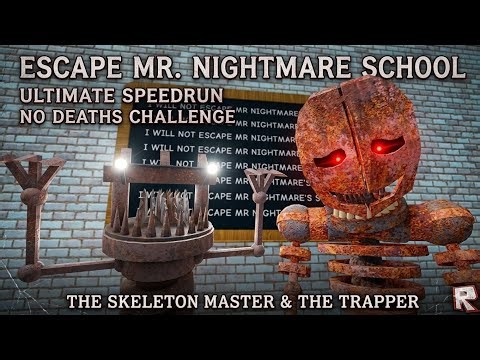 Roblox: How to Beat Mr. Nightmare School (Speedrun & No Death Guide)