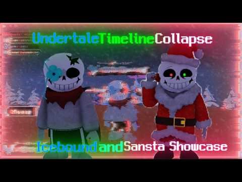 ❄️Winter Event❄️] Icebound and Sansta Showcase / Undertale Timeline Collapse