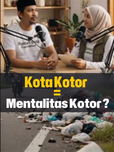 Cara sebuah daerah mengelola sampah itu bukan cuma soal kebersihan. Itu cerminan kualitas peradabannya. Coba lihat kebiasaan buang sampah di jalan. Kalau itu dianggap normal, berarti ada yang salah dengan cara kita memandang tanggung jawab. Daerah yang beradab itu sistemnya jalan. Ada pemilahan, ada pengolahan, ada edukasi. Bukan sekadar angkut lalu buang. #sekolahsampah #pedulisampah #sampahkitatanggungjawabkita #sampahkutanggungjawabku #kerusakanlingkungan